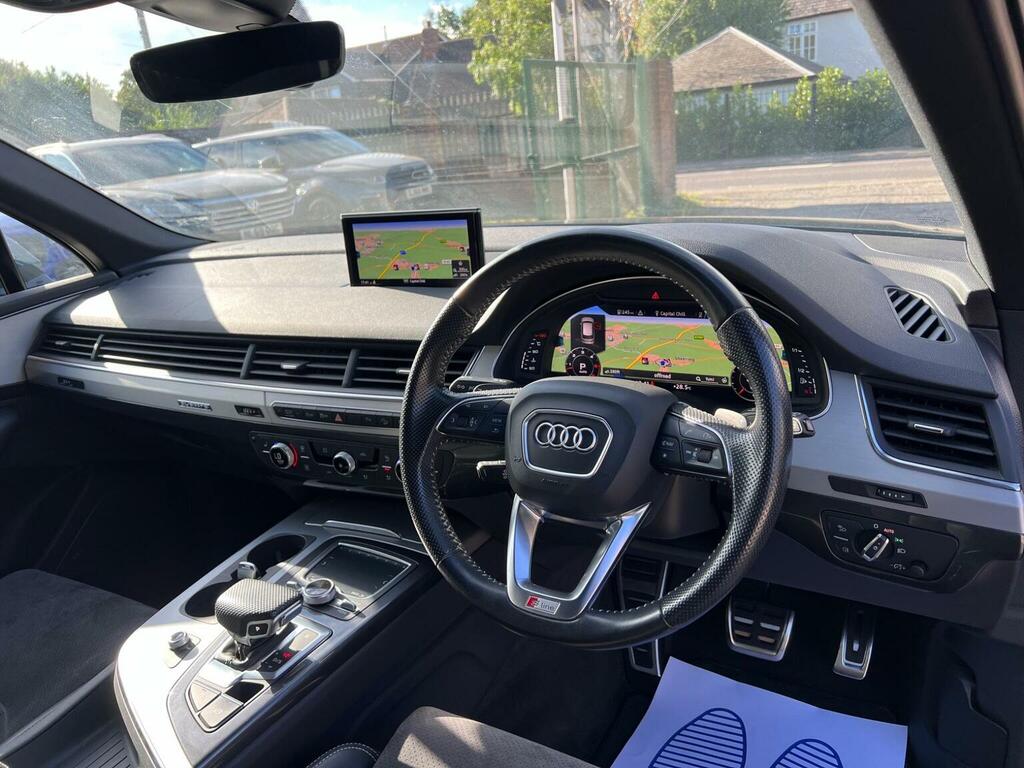 Audi Q7 3.0 Tdi V6 45 S Line Tiptronic Quattro Euro 6 Ss Black #14