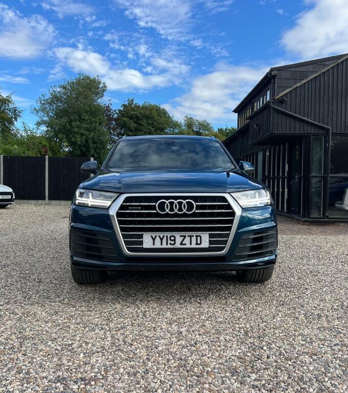 Audi Q7 3.0 Tdi V6 50 S Line Tiptronic Quattro Euro 6 Ss Blue #4