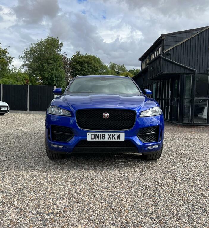 Jaguar F-Pace 2.0 D180 R-sport Awd Euro 6 Ss Blue #2