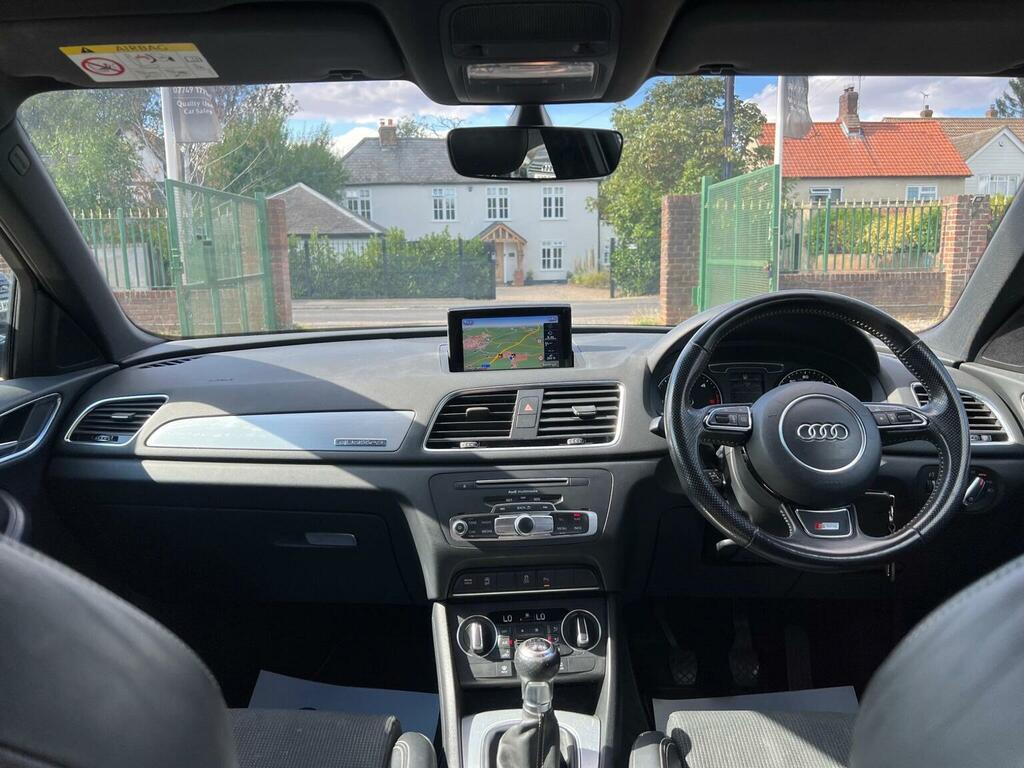 Audi Q3 2.0 Tdi S Line Quattro Euro 6 Ss Black #6