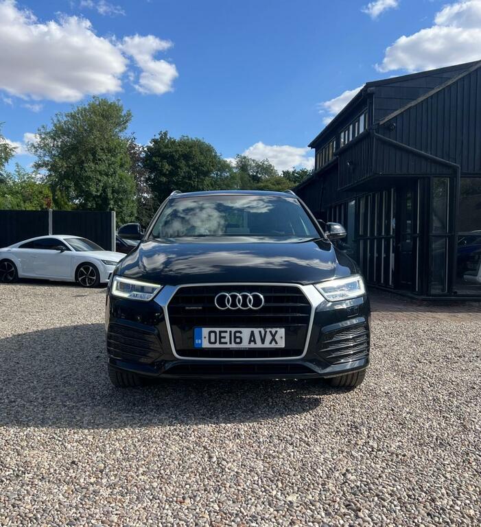 Audi Q3 2.0 Tdi S Line Quattro Euro 6 Ss Black #4