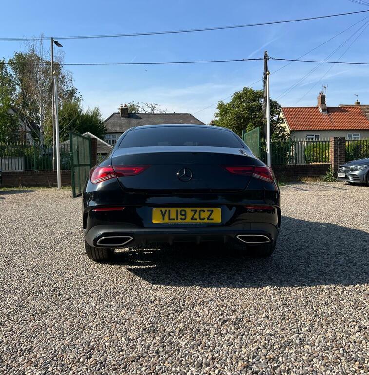 Mercedes-Benz CLA Class 1.3 Cla180 Amg Line Coupe 7G-dct Euro 6 Ss Black #8