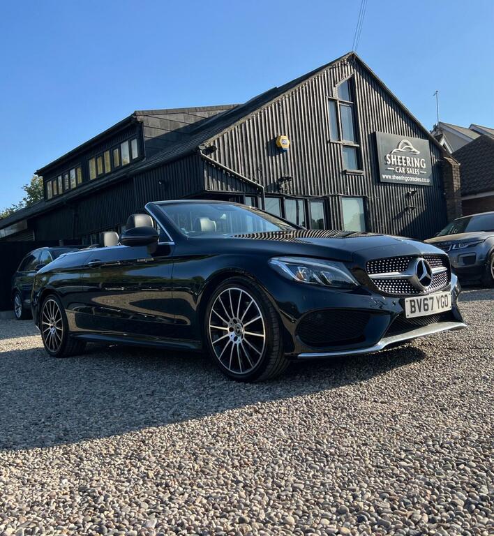 Mercedes-Benz C Class 2.1 C250d Amg Line Cabriolet G-tronic Euro 6 Ss Black #4