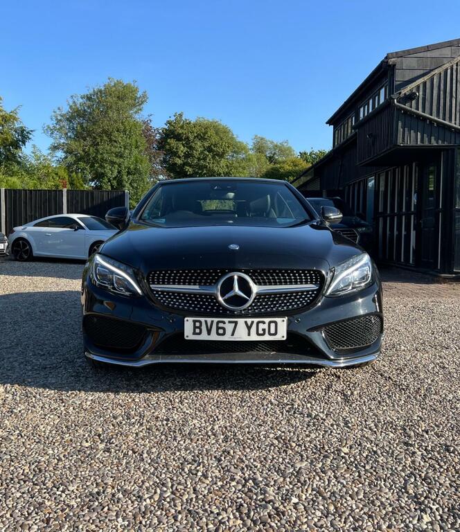Mercedes-Benz C Class 2.1 C250d Amg Line Cabriolet G-tronic Euro 6 Ss Black #3
