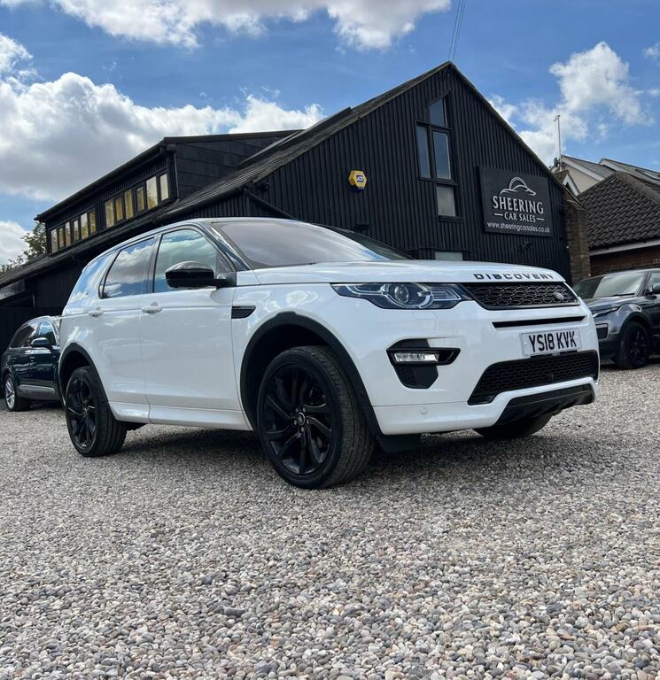 Land Rover Discovery Sport 2.0 Td4 Hse Dynamic Lux 4Wd Euro 6 Ss White