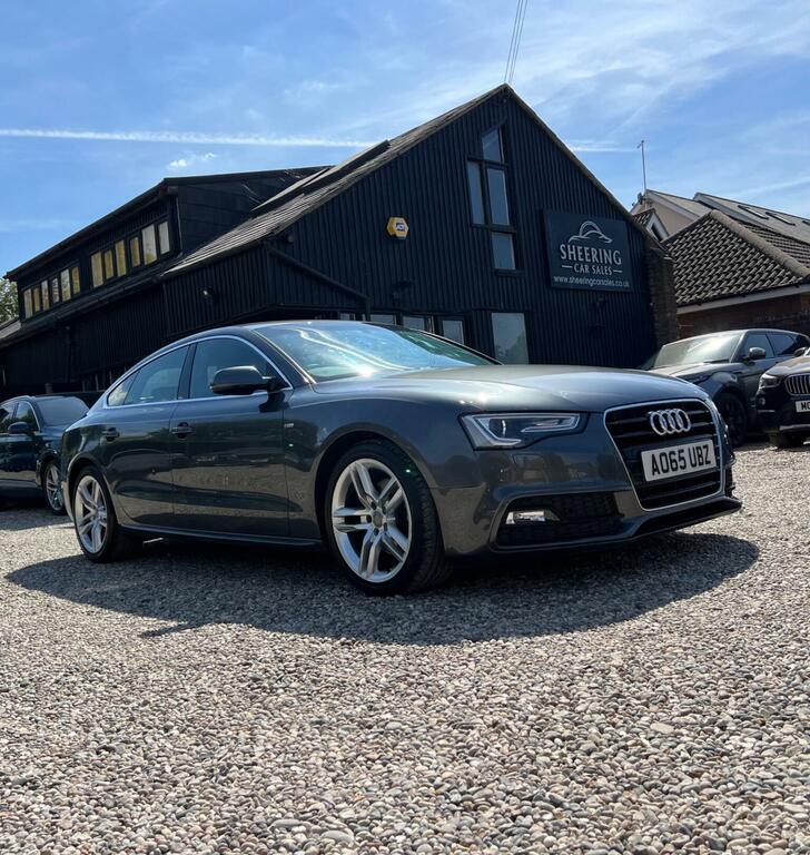 Audi A5 2.0 Tdi S Line Sportback Multitronic Euro 6 Ss Grey