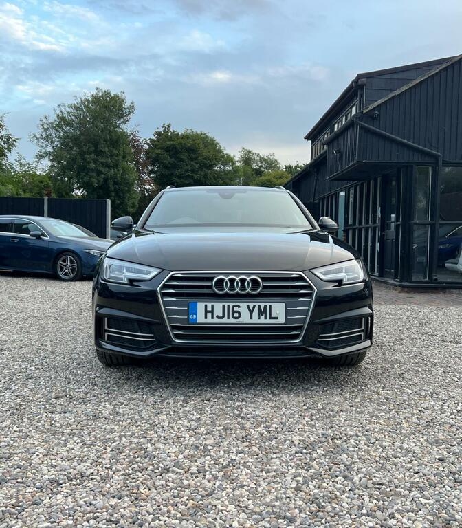 Audi A4 Avant 2.0 Tfsi S Line S Tronic Euro 6 Ss HJ16YML Black #2