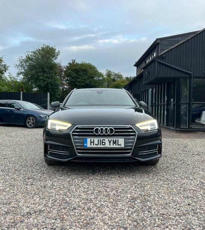 Audi A4 Avant 2.0 Tfsi S Line S Tronic Euro 6 Ss HJ16YML Black #4
