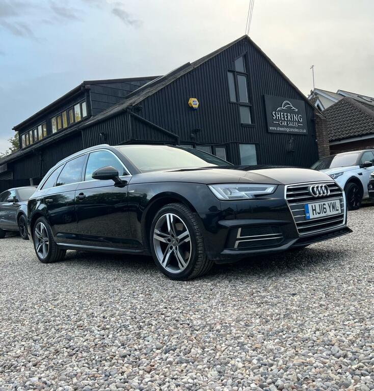 Audi A4 Avant 2.0 Tfsi S Line S Tronic Euro 6 Ss Black