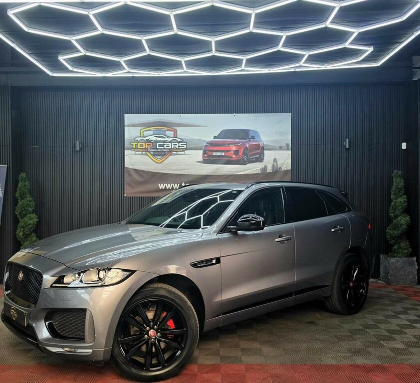 Jaguar F-Pace 2.0 D180 Chequered Flag Grey #2