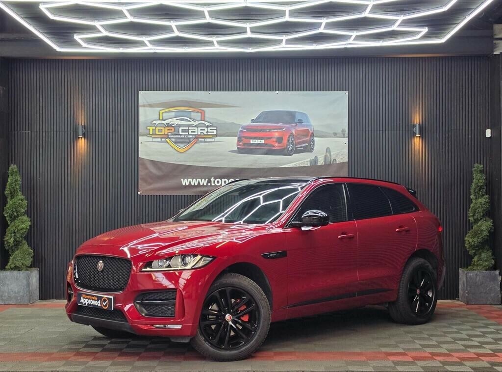 Jaguar F-Pace 2.0 D240 R-sport Red #2