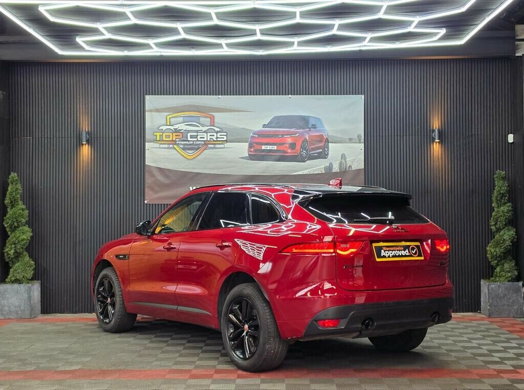Jaguar F-Pace 2.0 D240 R-sport Red #6
