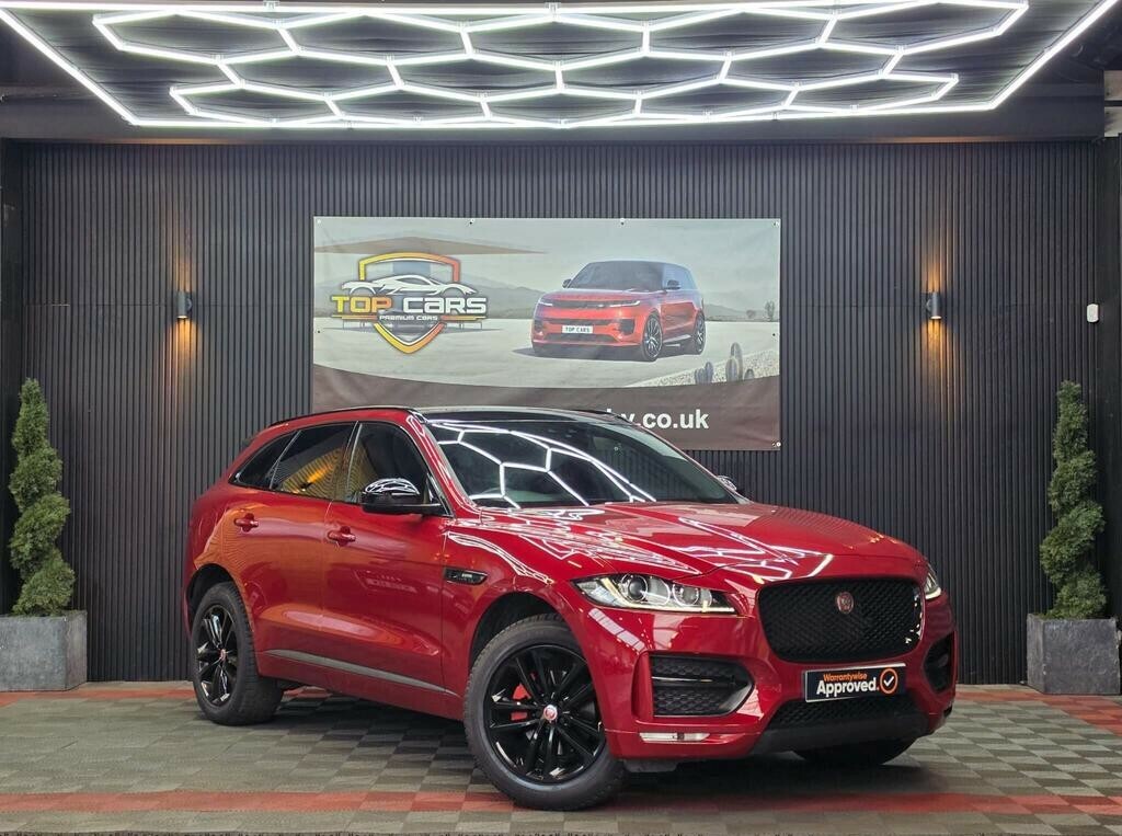 Jaguar F-Pace 2.0 D240 R-sport Red
