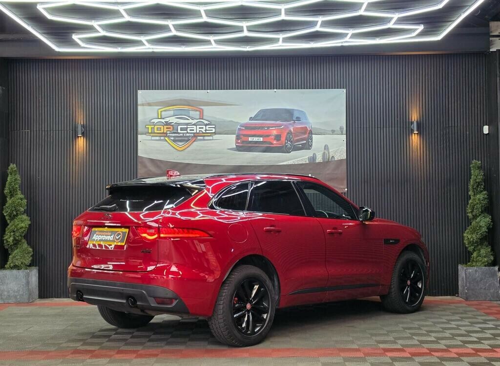 Jaguar F-Pace 2.0 D240 R-sport Red #5
