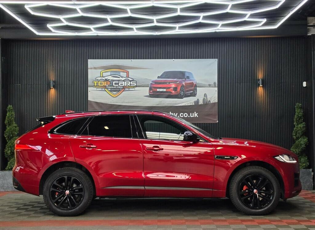 Jaguar F-Pace 2.0 D240 R-sport Red #4