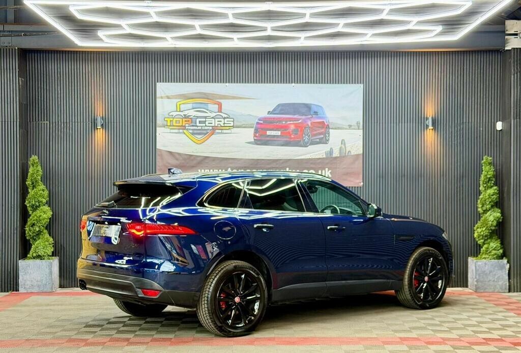 Jaguar F-Pace 2.0 D180 R-sport Blue #5
