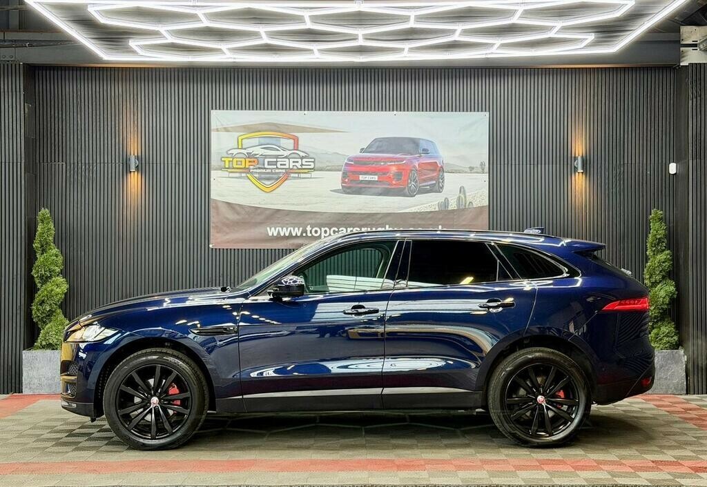Jaguar F-Pace 2.0 D180 R-sport Blue #3