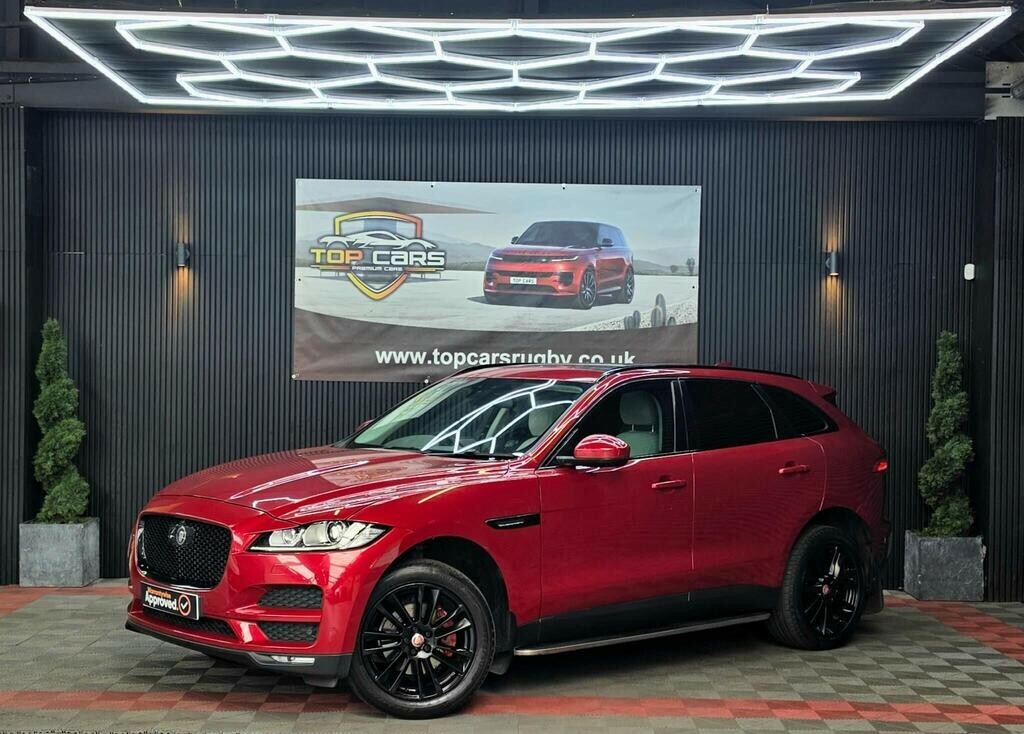 Jaguar F-Pace 2.0 D180 Portfolio Red #2