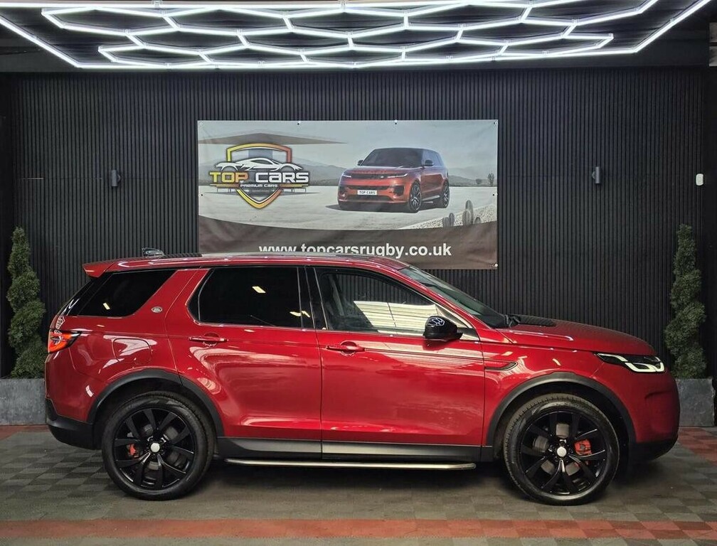 Land Rover Discovery Sport 2.0 D180 Mhev Se Red #4
