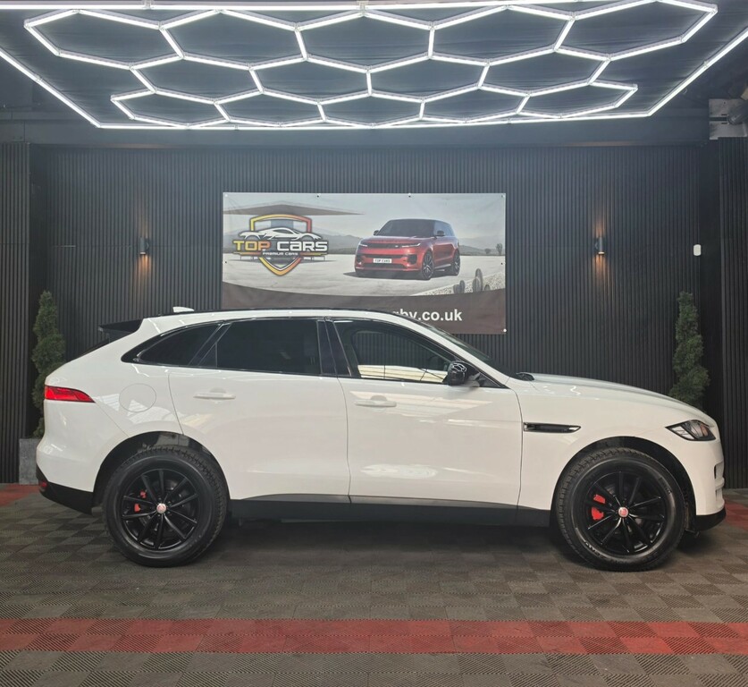 Jaguar F-Pace 2.0 D180 Prestige White #3