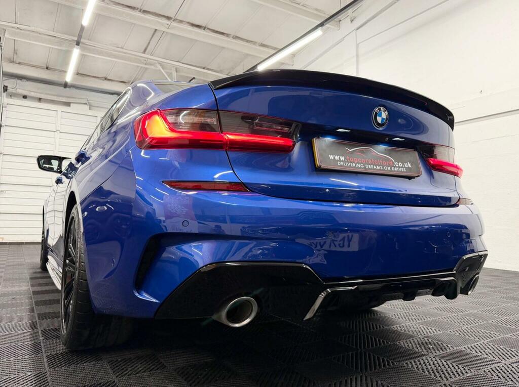 BMW 3 Series Saloon 2.0 320D M Sport Euro 6 Ss 201 FP19EXO Blue #4