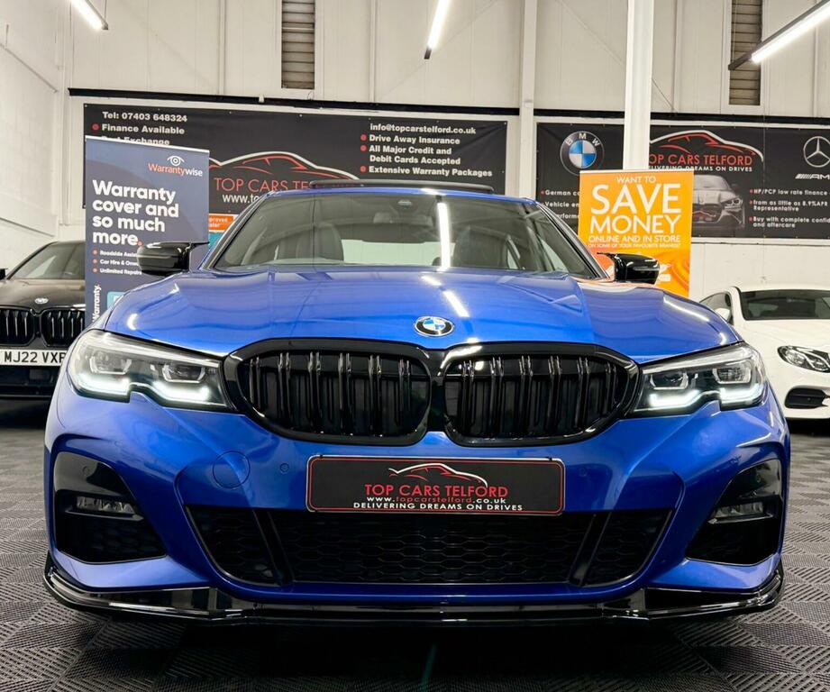 BMW 3 Series Saloon 2.0 320D M Sport Euro 6 Ss 201 FP19EXO Blue #2