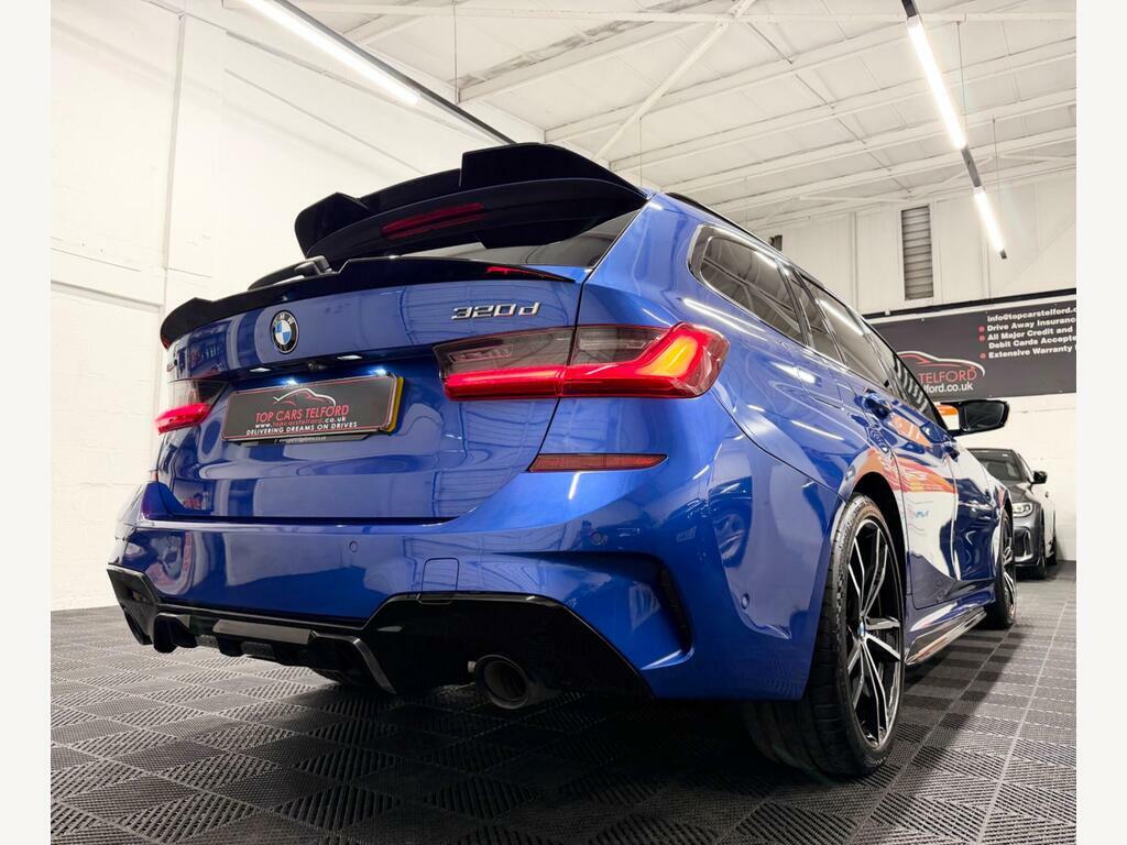 BMW 3 Series Estate 2.0 320D M Sport Touring Xdrive Euro 6 HV69YPL Blue #4