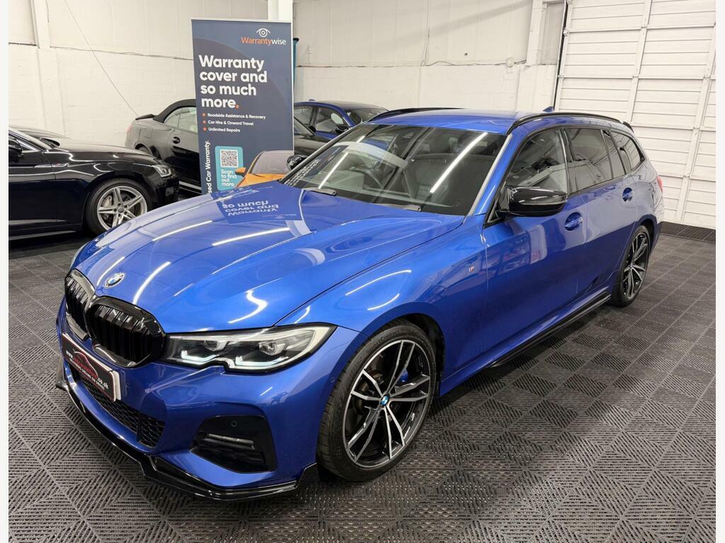 BMW 3 Series Estate 2.0 320D M Sport Touring Xdrive Euro 6 HV69YPL Blue #6