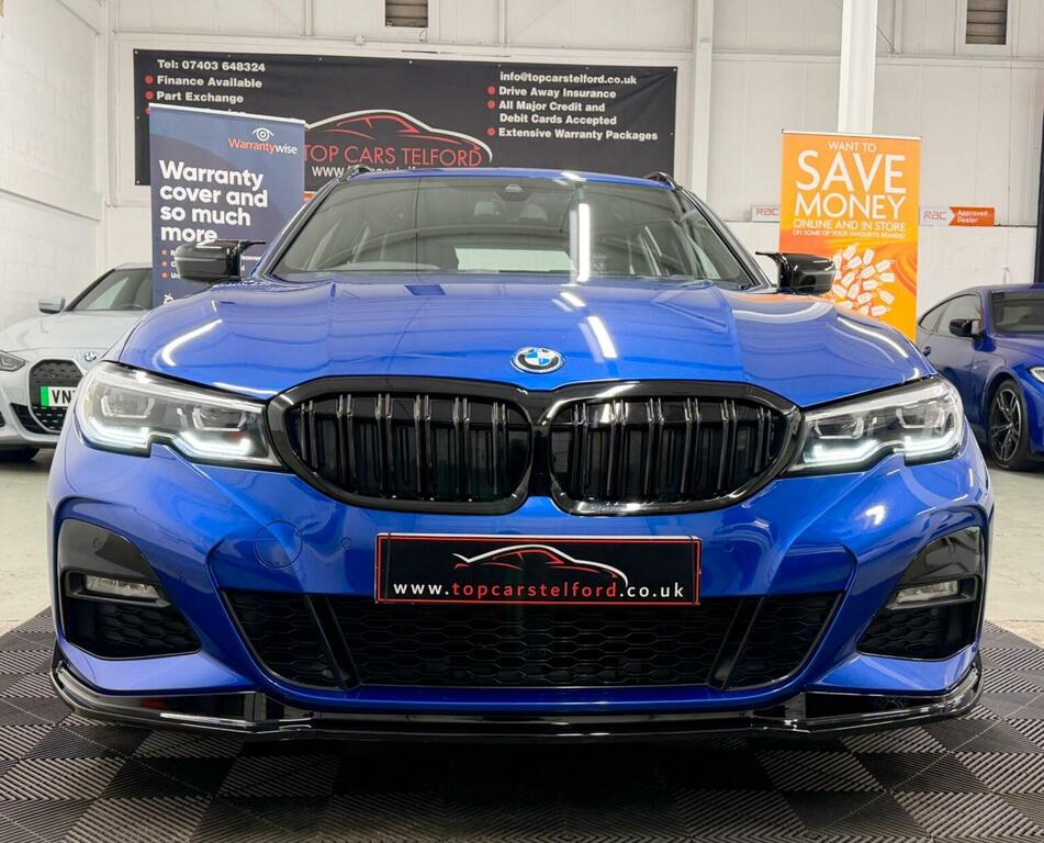 BMW 3 Series 2.0 320D M Sport Touring Xdrive Euro 6 Ss Blue