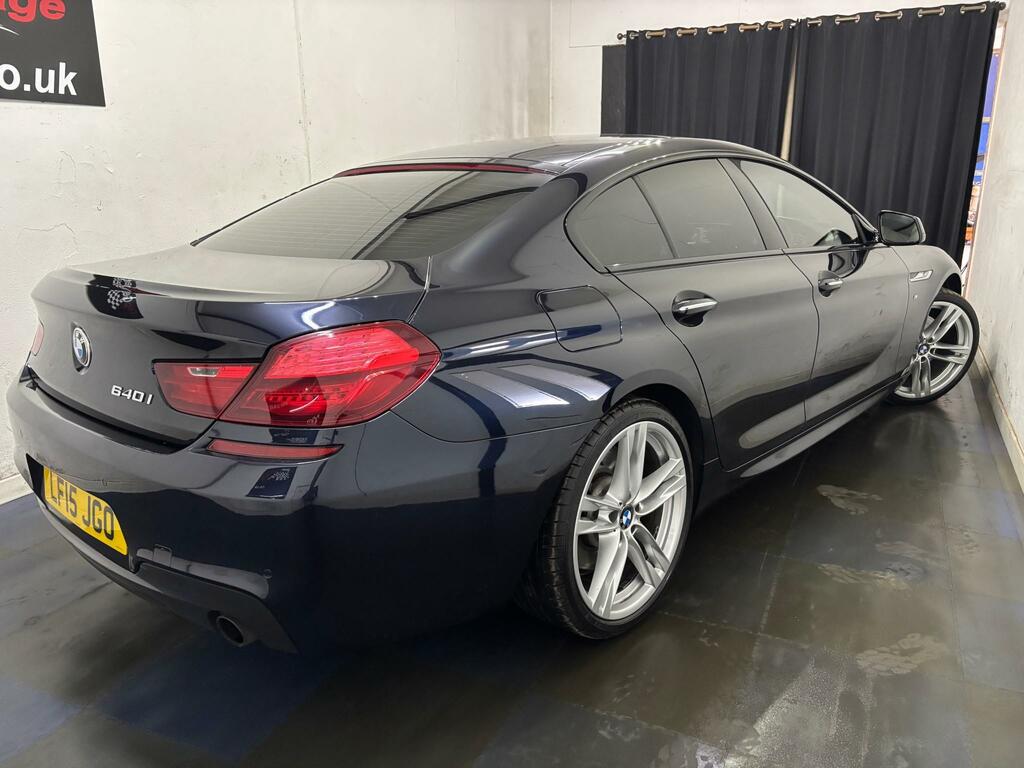 BMW 6 Series 640I M Sport Black #3
