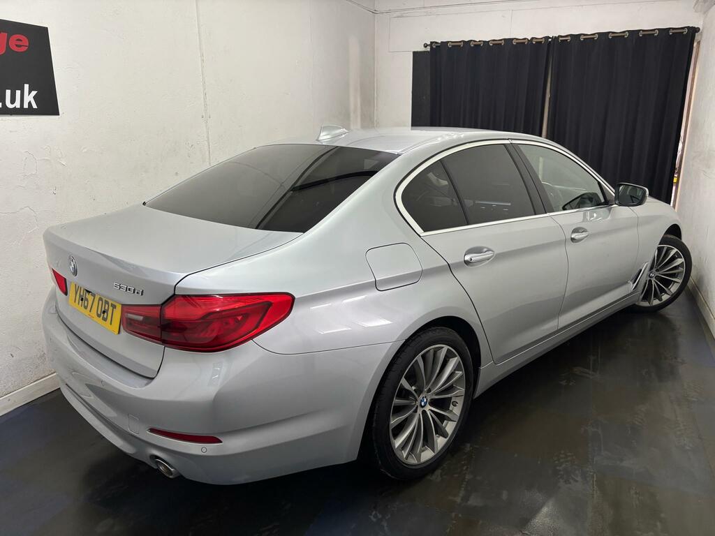 BMW 5 Series 530D Se Silver #3