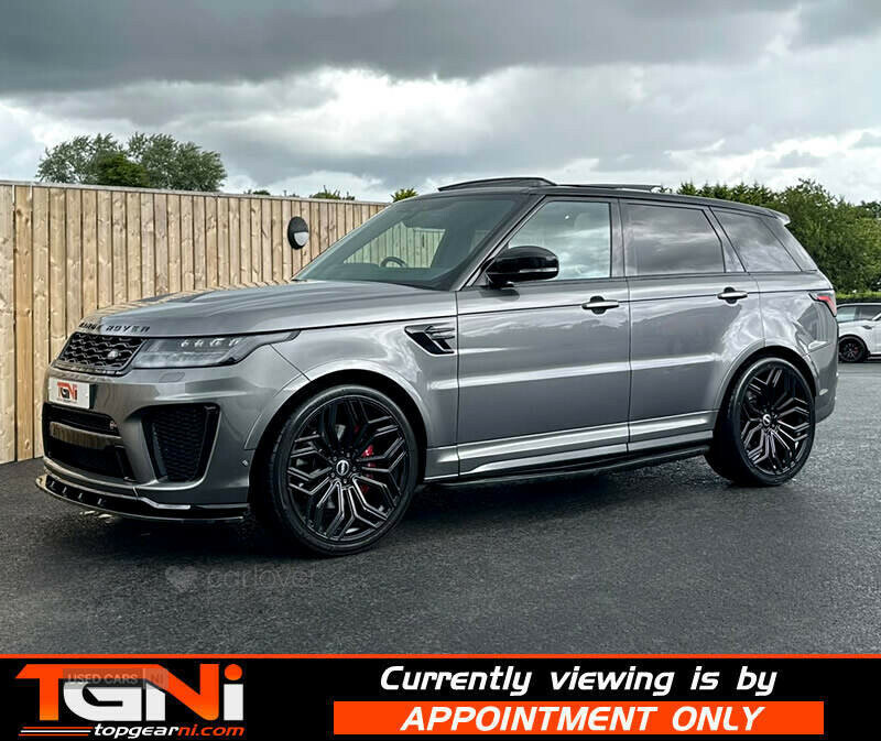 Land Rover Range Rover Sport 5.0 V8 Sc 575 Svr White #4