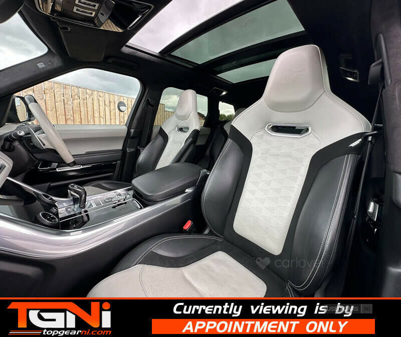 Land Rover Range Rover Sport 5.0 V8 Sc 575 Svr White #6