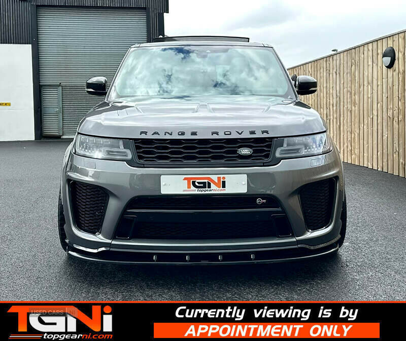 Land Rover Range Rover Sport 5.0 V8 Sc 575 Svr White #3