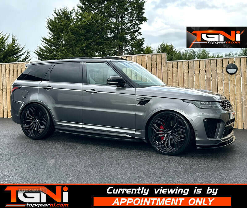 Land Rover Range Rover Sport 5.0 V8 Sc 575 Svr White