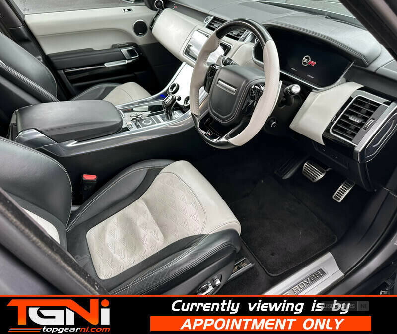 Land Rover Range Rover Sport 5.0 V8 Sc 575 Svr White #5