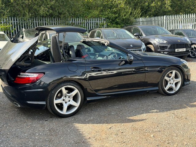Mercedes-Benz SLK 2013 2.1 Slk250 Cdi Amg Sport G-tronic Euro 5 S NY63DPX Black #4