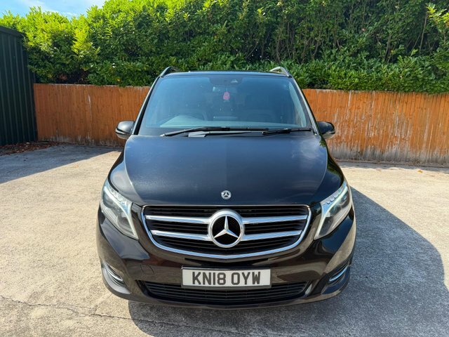 Mercedes-Benz V Class 2.2 V220d Amg Line G-tronic Euro 6 Ss 8 Se Black #15