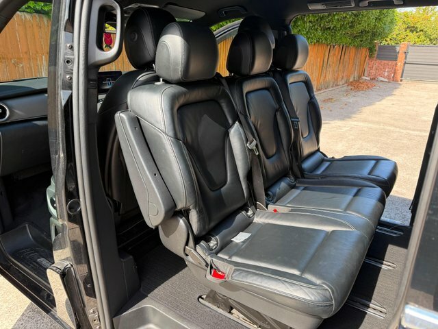 Mercedes-Benz V Class 2.2 V220d Amg Line G-tronic Euro 6 Ss 8 Se Black #12