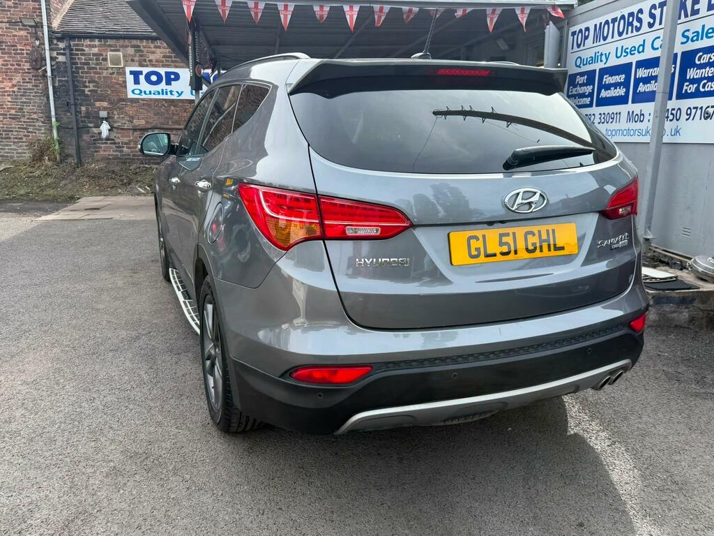 Hyundai Santa Fe 2.2 Crdi Blue Drive Premium Se 7 Seats Silver #7