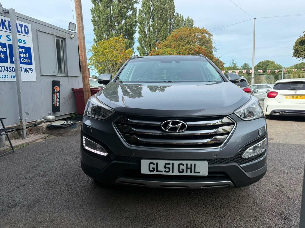 Hyundai Santa Fe 2.2 Crdi Premium Se 4Wd Euro 5 7 Seat Silver #2