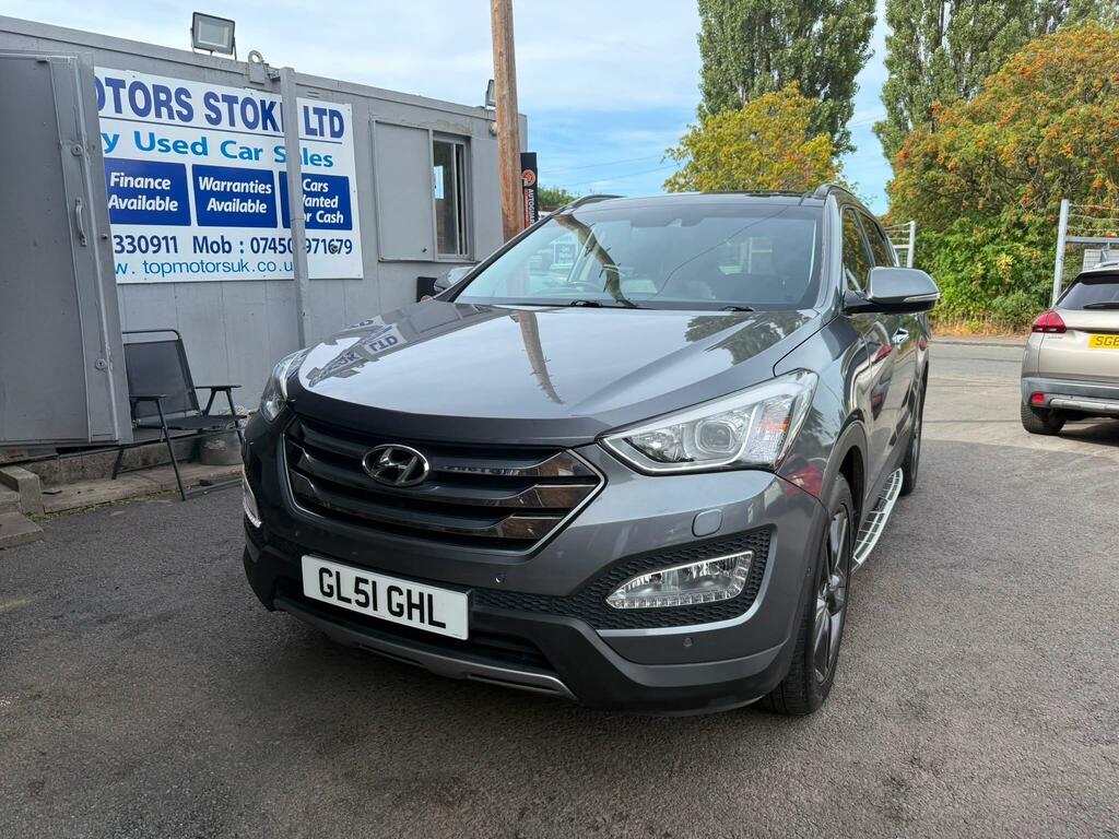 Hyundai Santa Fe 2.2 Crdi Premium Se 4Wd Euro 5 7 Seat Silver #3