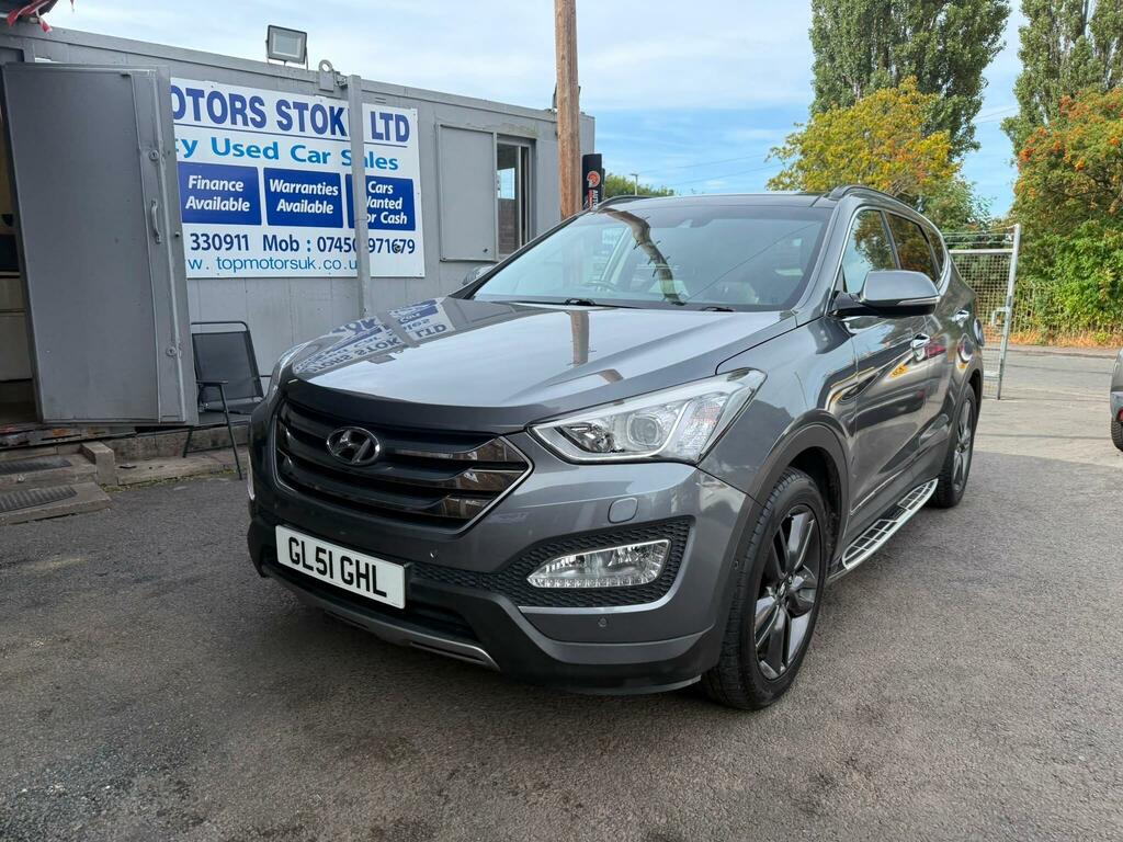 Hyundai Santa Fe 2.2 Crdi Premium Se 4Wd Euro 5 7 Seat Silver #6