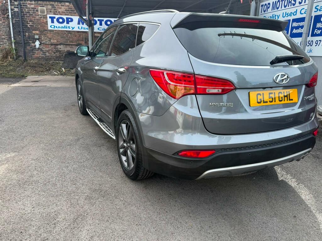 Hyundai Santa Fe 2.2 Crdi Premium Se 4Wd Euro 5 7 Seat Silver #4