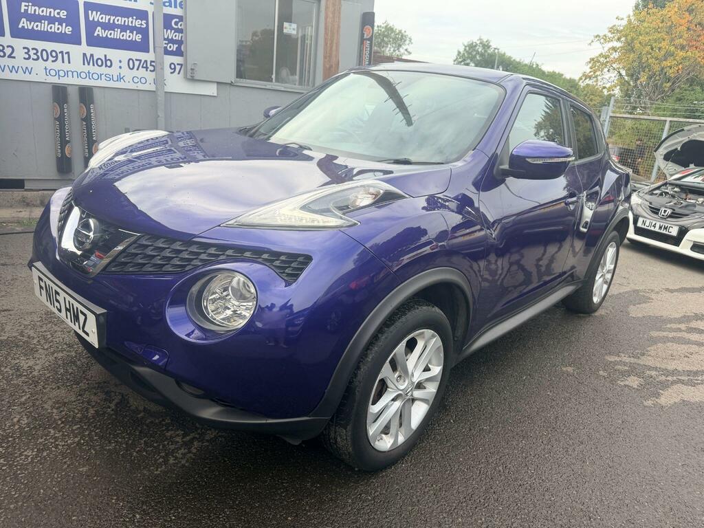 Nissan Juke 1.6 Acenta Premium Xtron Euro 5 Blue #3