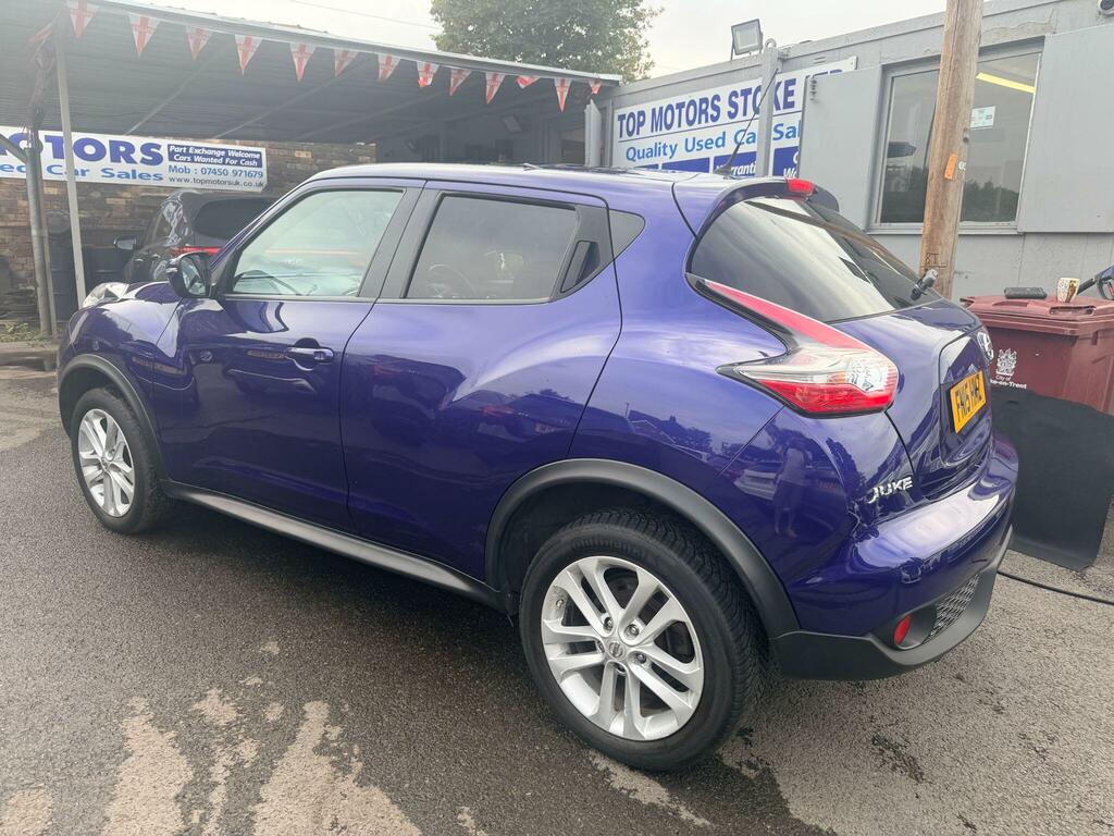 Nissan Juke 1.6 Acenta Premium Xtron Euro 5 Blue #4