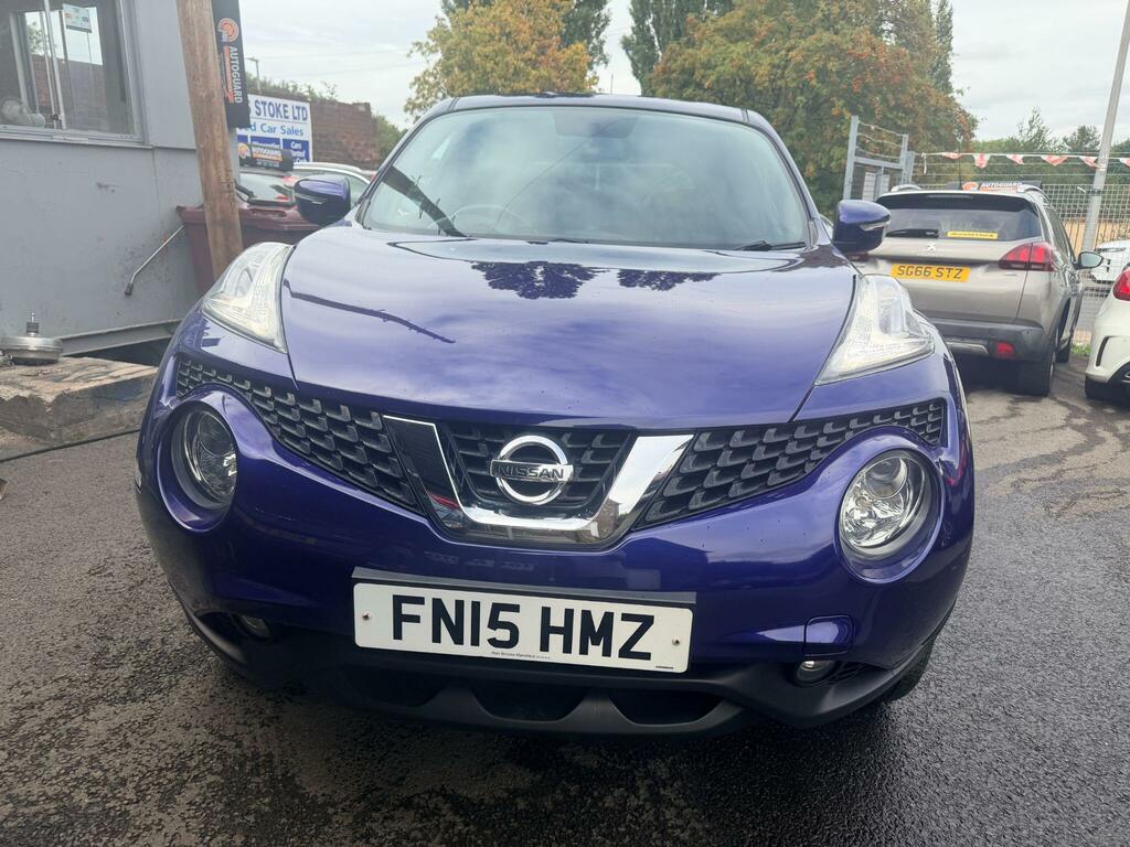 Nissan Juke 1.6 Acenta Premium Xtron Euro 5 Blue #2