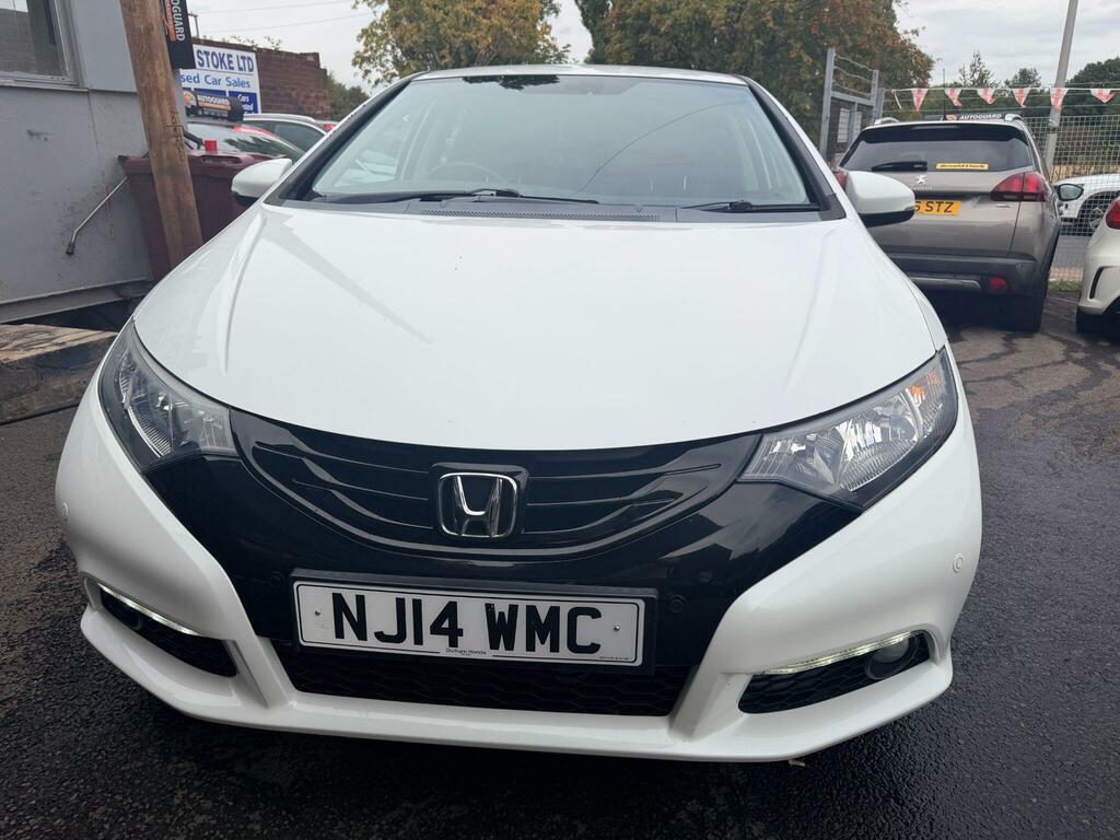 Honda Civic 1.6 I-dtec Se Plus Euro 5 Ss White #2