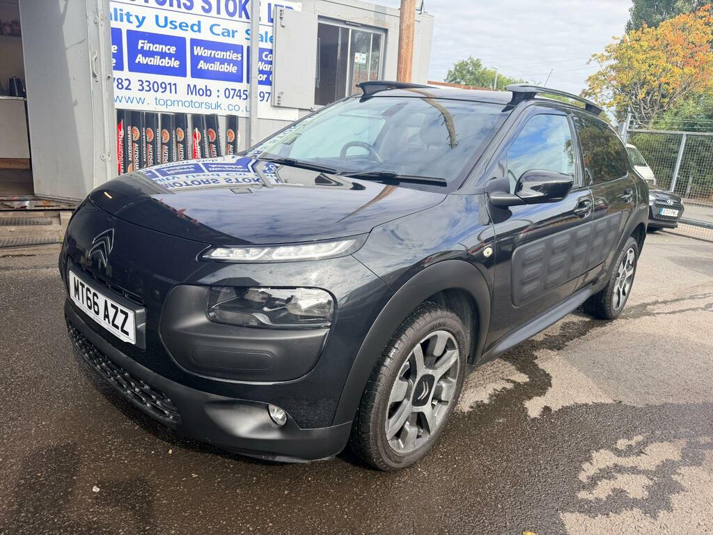 Citroen C4 Cactus 1.6 Bluehdi Flair Etg6 Euro 6 Ss Black #3
