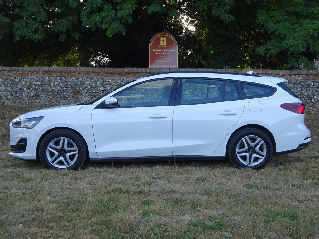 Ford Focus 1.5 Ecoblue Trend Estate Euro 6 S White #2